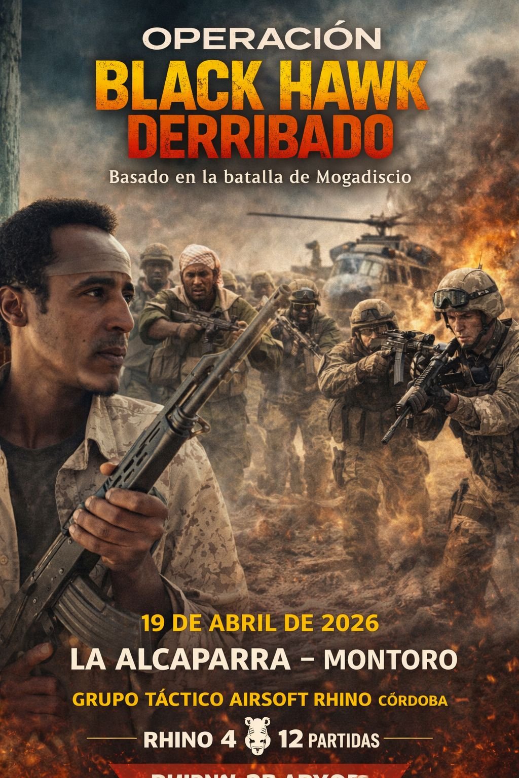 Operación Black Hawk derribado