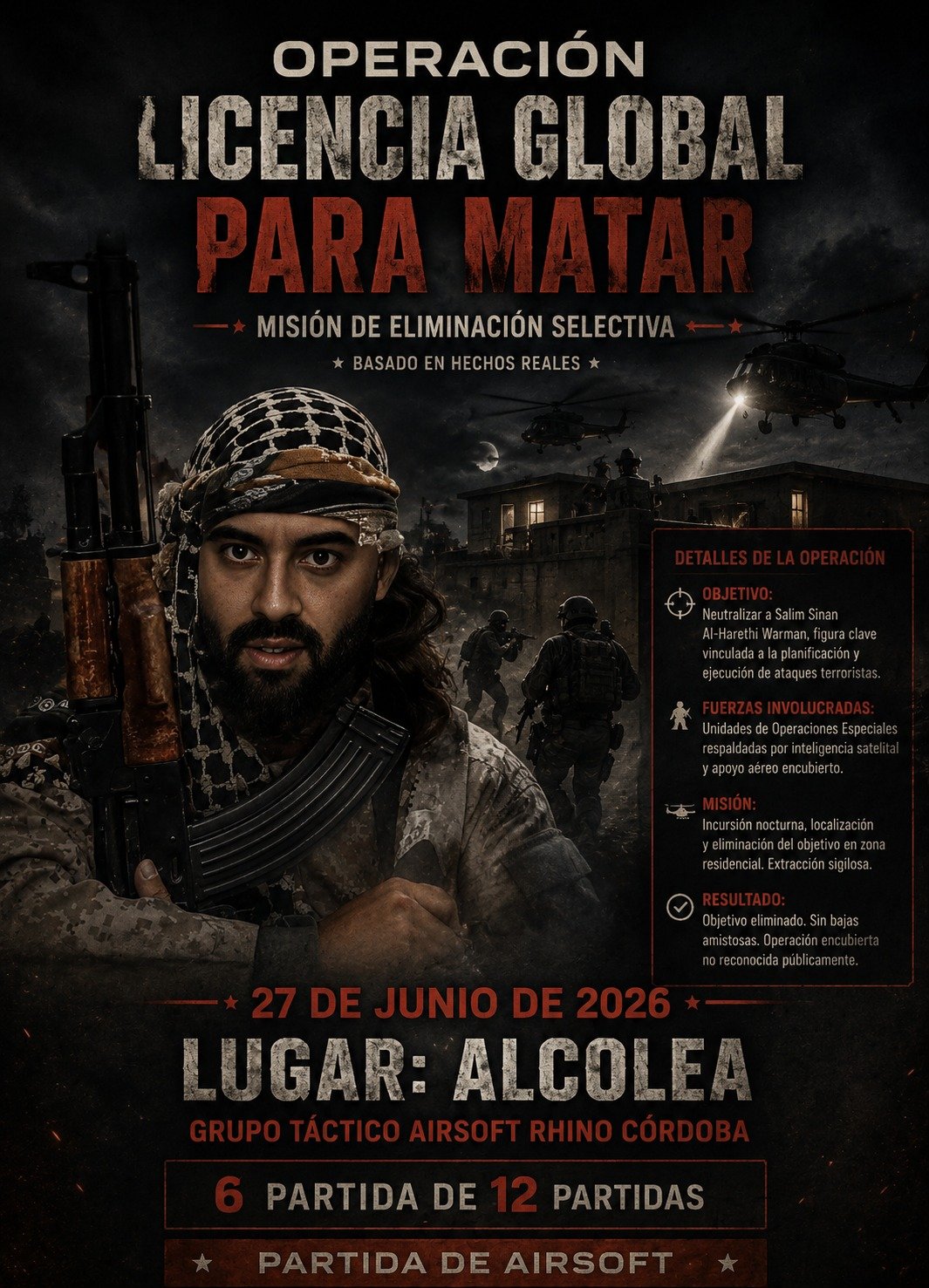 Partida guionizada 6/12